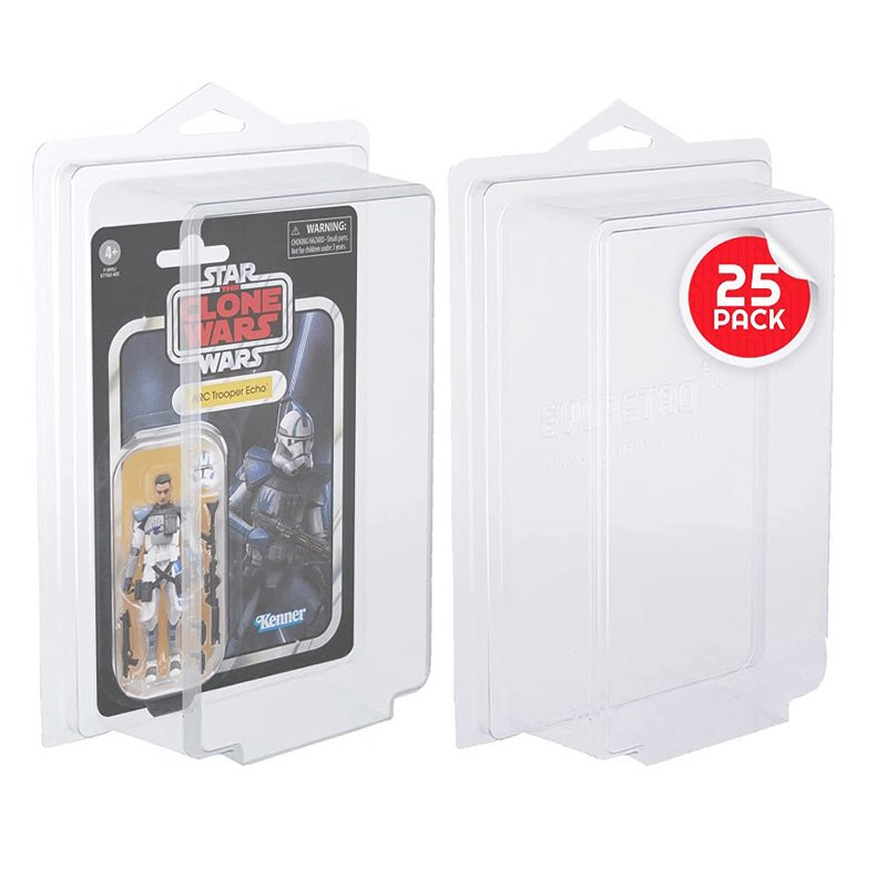 Blister Protector for 3.75” Star Wars & GI Joe Carded Figures - Pack of 25 - Jack Righteous