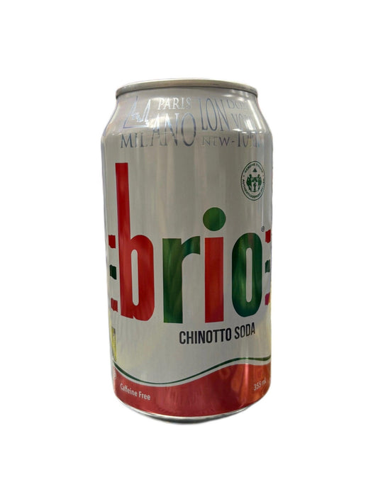 Brio Chinotto Soda Can 355ML - Jack Righteous