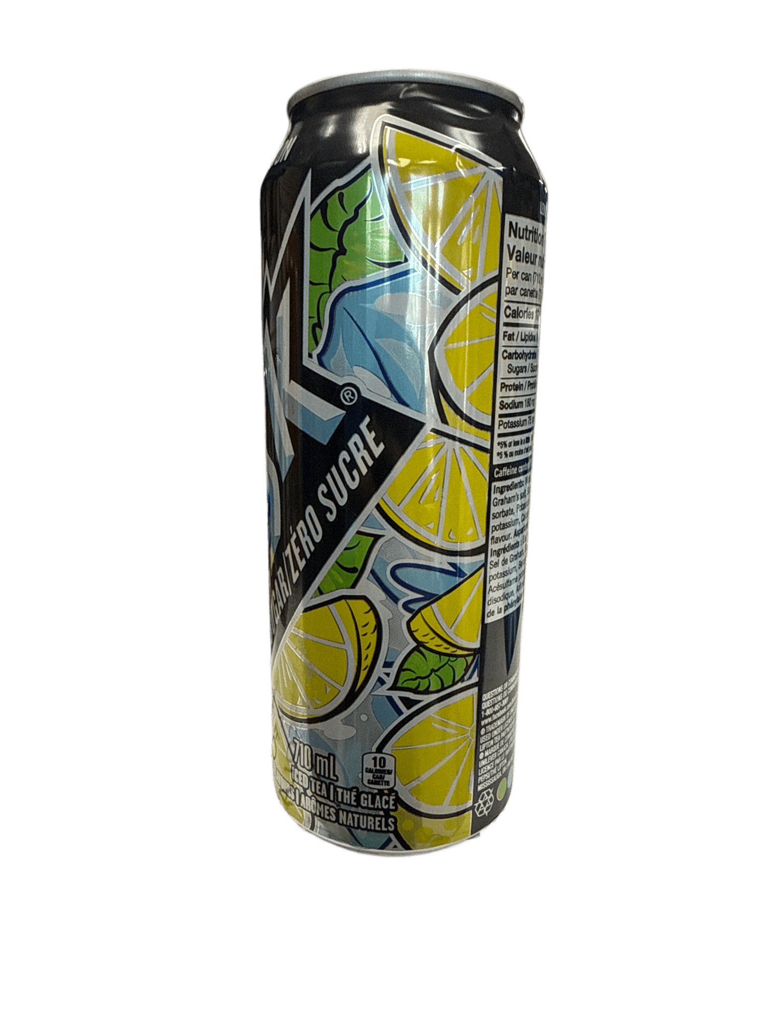 Brisk Zero Sugar Lemon Iced Tea Tall Can 710ML - U.S Edition - Jack Righteous