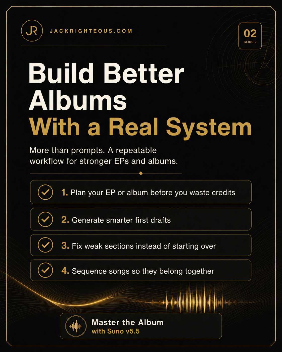Master the Album system for building cohesive AI music albums with deliberate sound and project planning