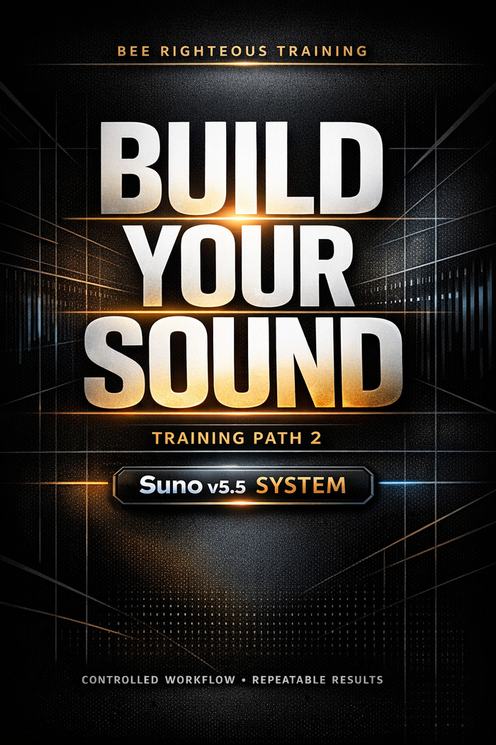 Build Your Sound Training Path 2 for developing stronger AI music through structured iteration and creative control