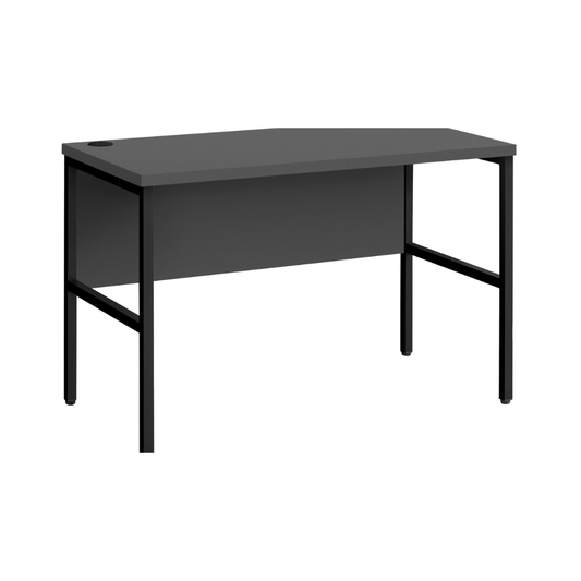 Bureau d'ordinateur moderne de couleur noir et gris - Monarch (I7731) - Jack Righteous