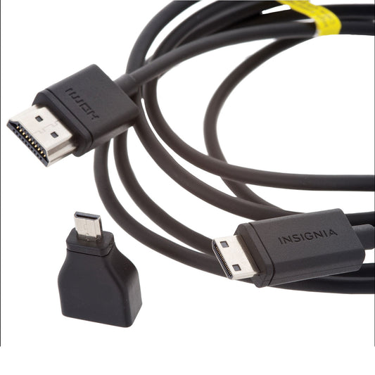 Câble HDMI mini/micro de 1,8 m (6 pi) d'Insignia - Jack Righteous