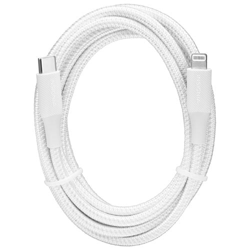 Câble tissé Lightning à USB - C 1,8 m (6 pi) d'Insignia certifié MFi par Apple - Jack Righteous