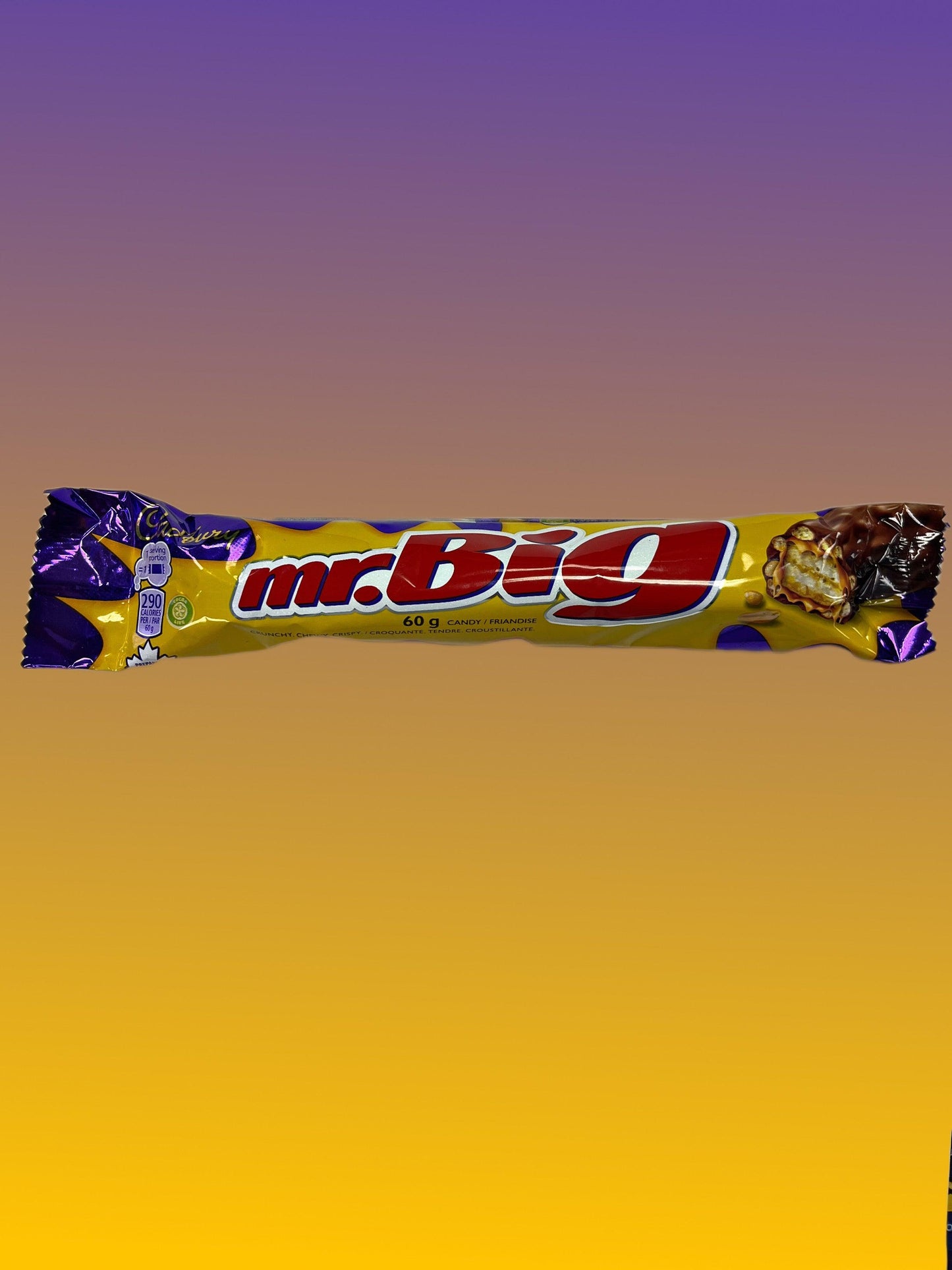 Cadbury Mr. Big Chocolate Bar 60G Canadian Edition