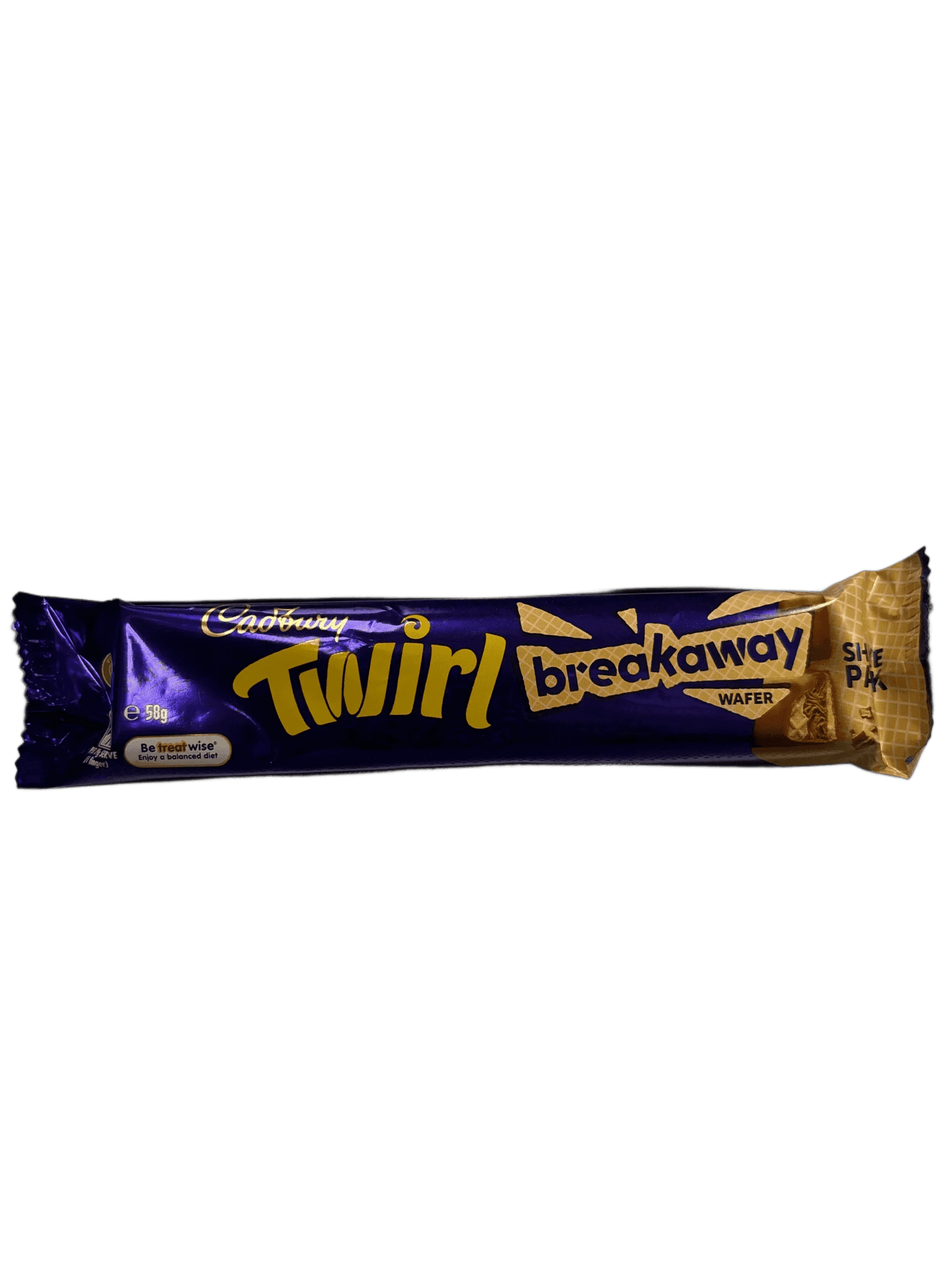 Cadbury Twirl Breakaway Wafer Share Pack 58G - Australian Edition - Jack Righteous