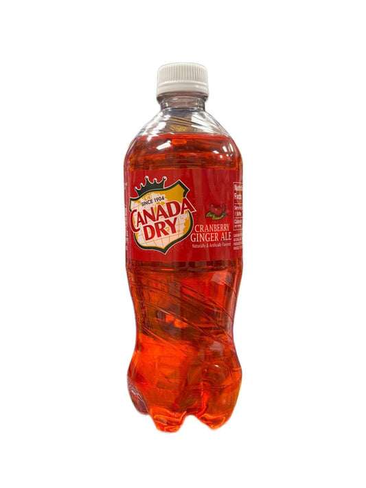 Canada Dry Cranberry Ginger Ale 591ML - U.S Edition