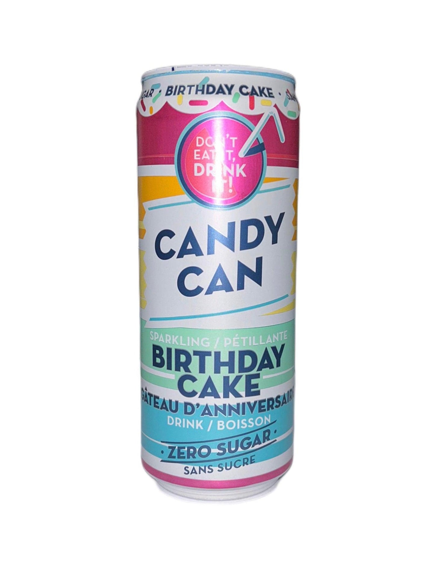 Candy Can Sparkling Birthday Cake