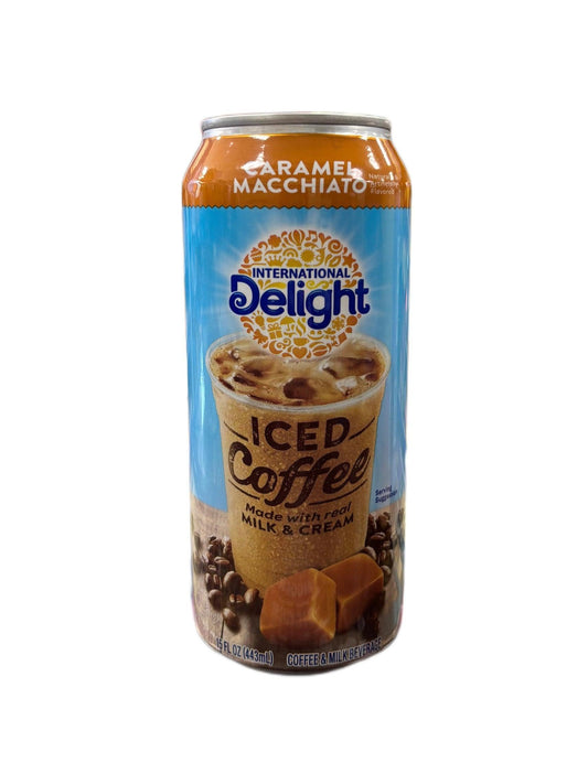 Caramel Macchiato International Delight Iced Coffee 443ML