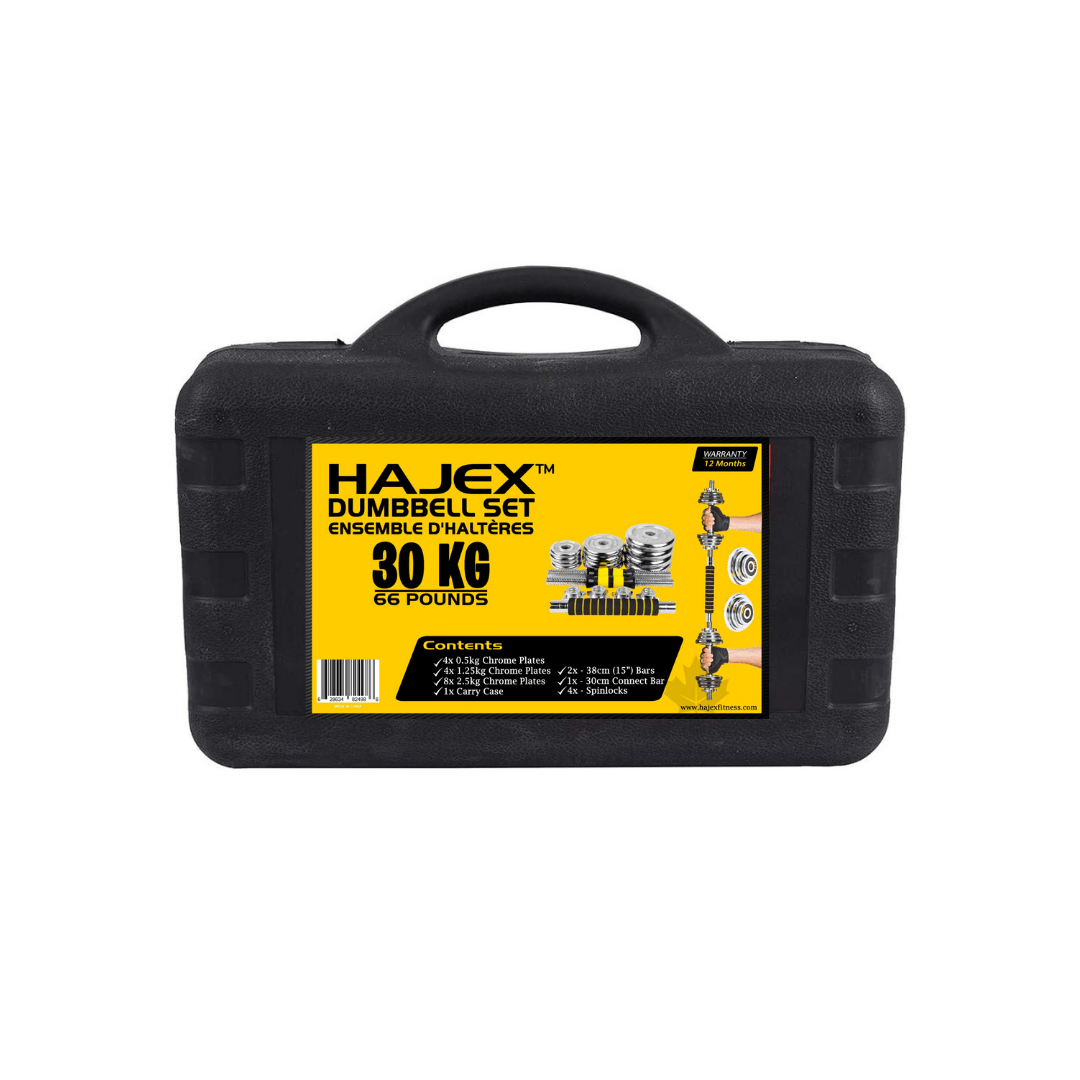 Cast Iron Adjustable Dumbbell Set with Barbell Bar Connector - Jack Righteous