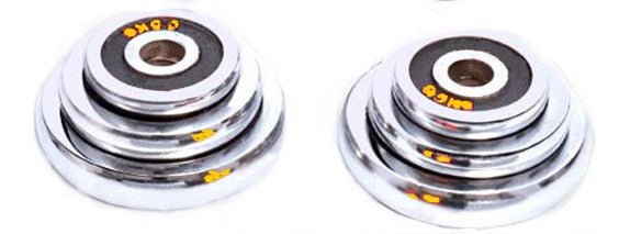 Cast Iron Adjustable Dumbbell Set with Barbell Bar Connector - Jack Righteous