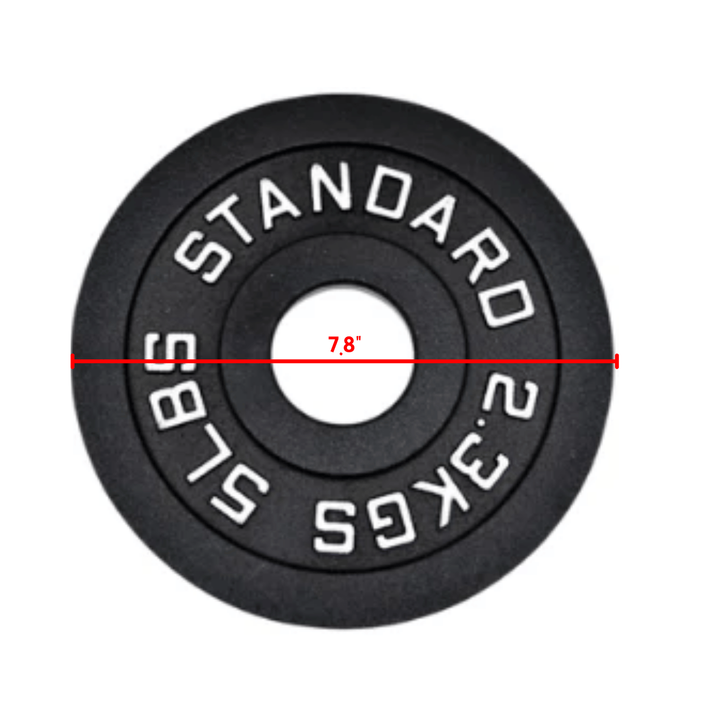 Cast Iron Weight Plates - Standard, Olympic in LBs, KGs - Jack Righteous