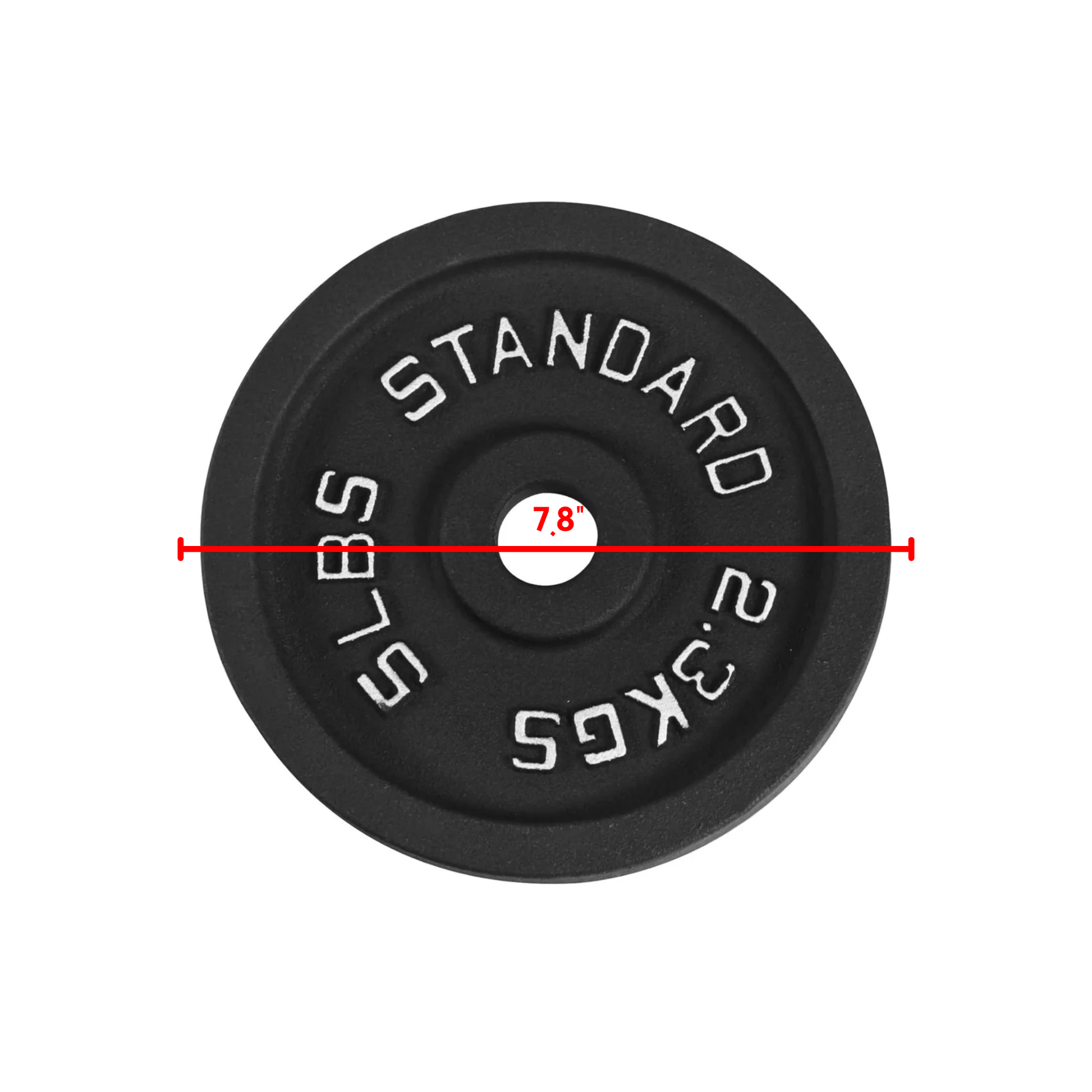 Cast Iron Weight Plates - Standard, Olympic in LBs, KGs - Jack Righteous