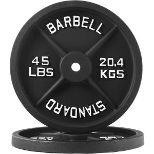 Cast Iron Weight Plates - Standard, Olympic in LBs, KGs - Jack Righteous