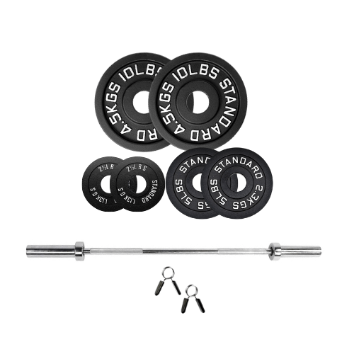 Cast Iron Weight Plates - Standard, Olympic in LBs, KGs - Jack Righteous