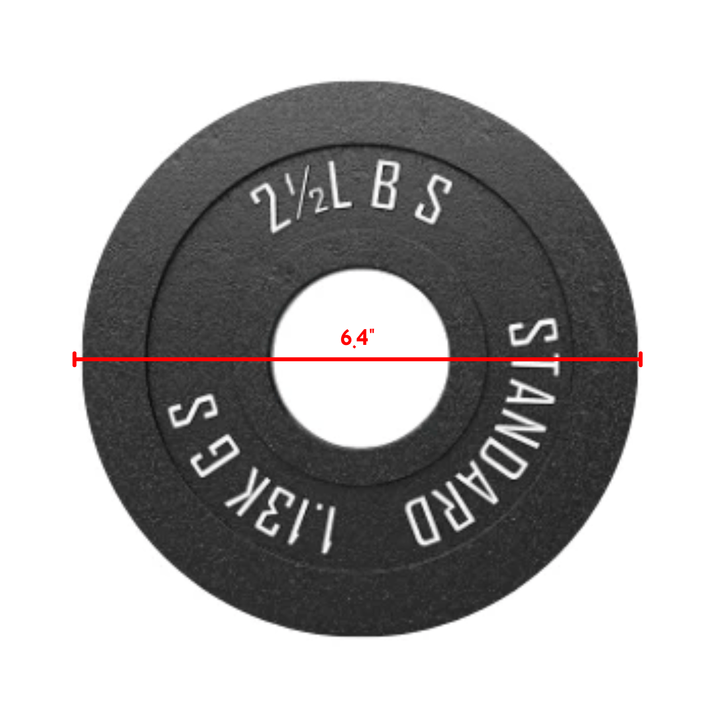 Cast Iron Weight Plates - Standard, Olympic in LBs, KGs - Jack Righteous