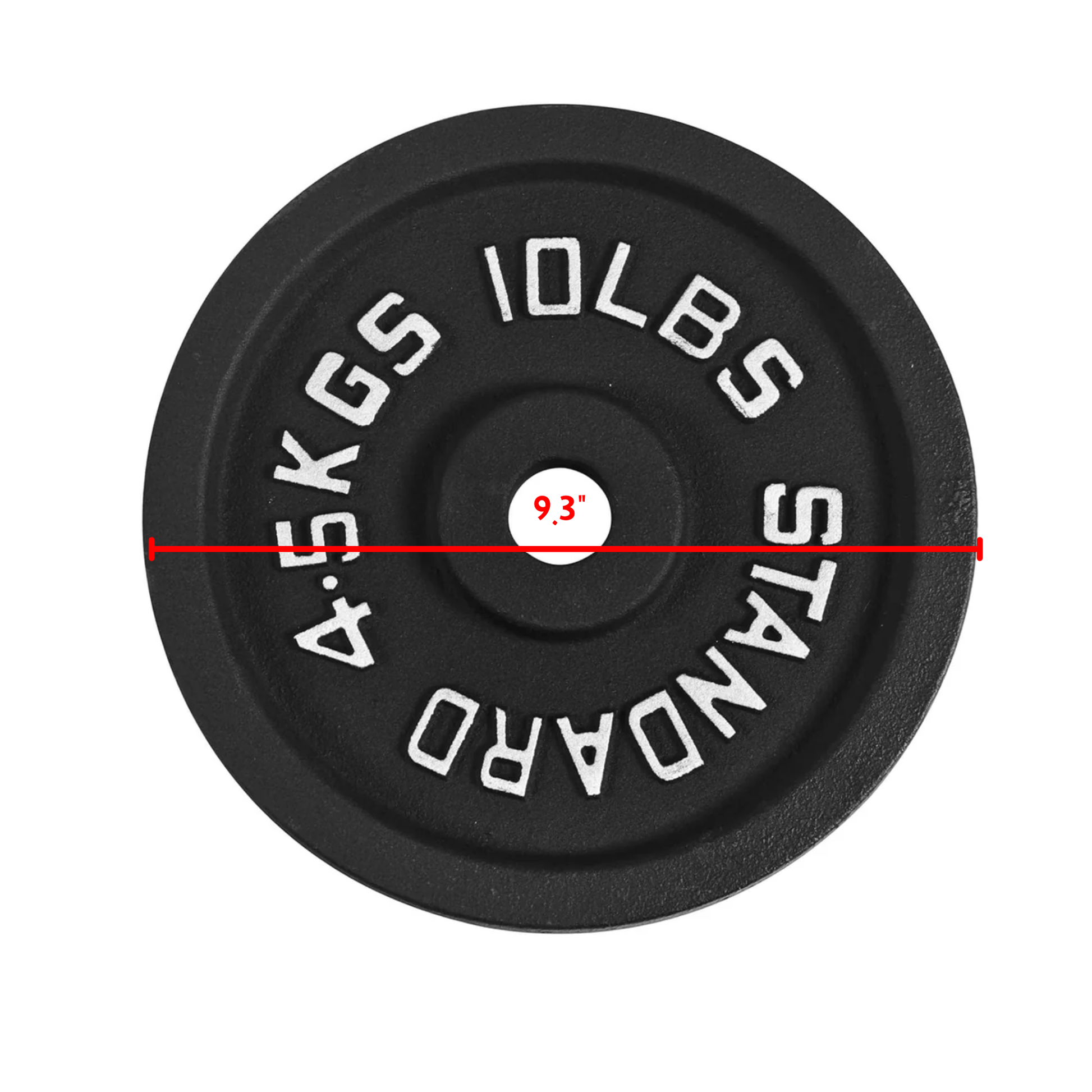 Cast Iron Weight Plates - Standard, Olympic in LBs, KGs - Jack Righteous