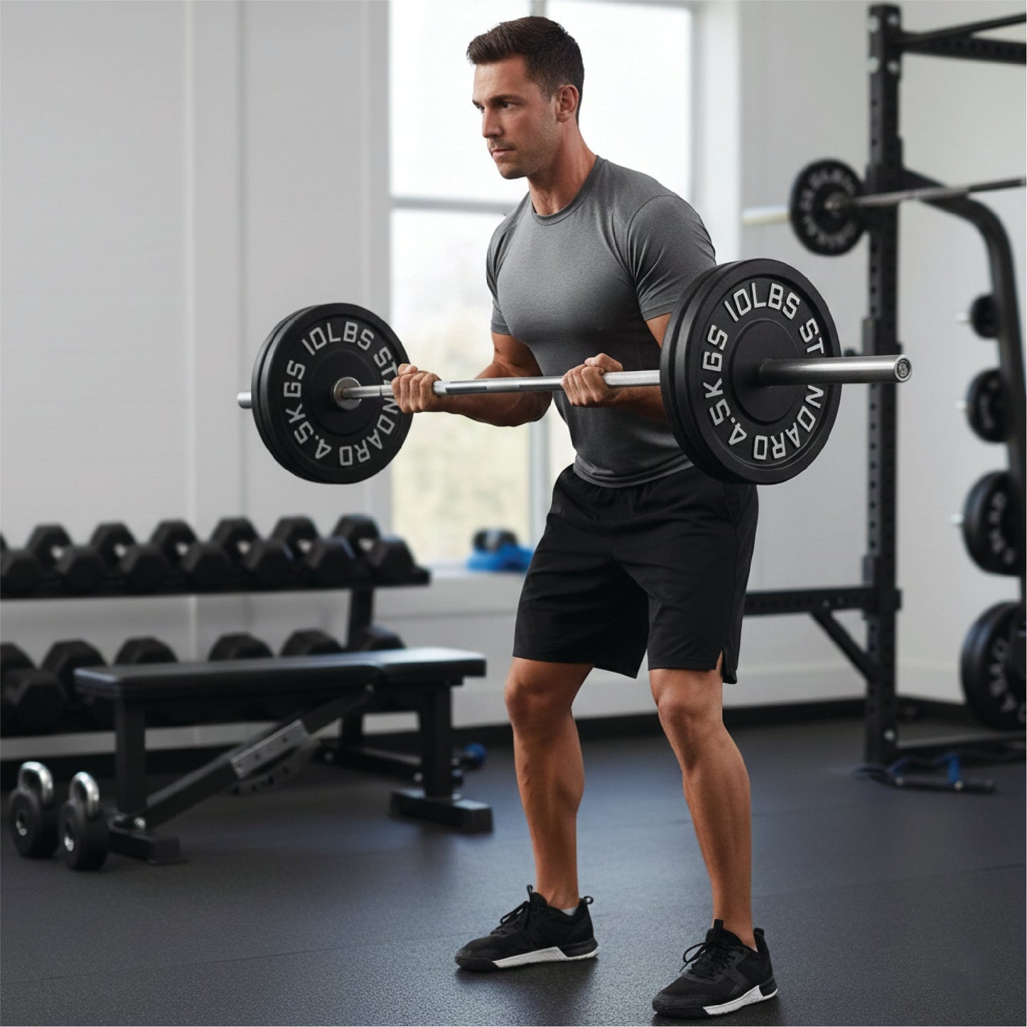 Cast Iron Weight Plates - Standard, Olympic in LBs, KGs - Jack Righteous