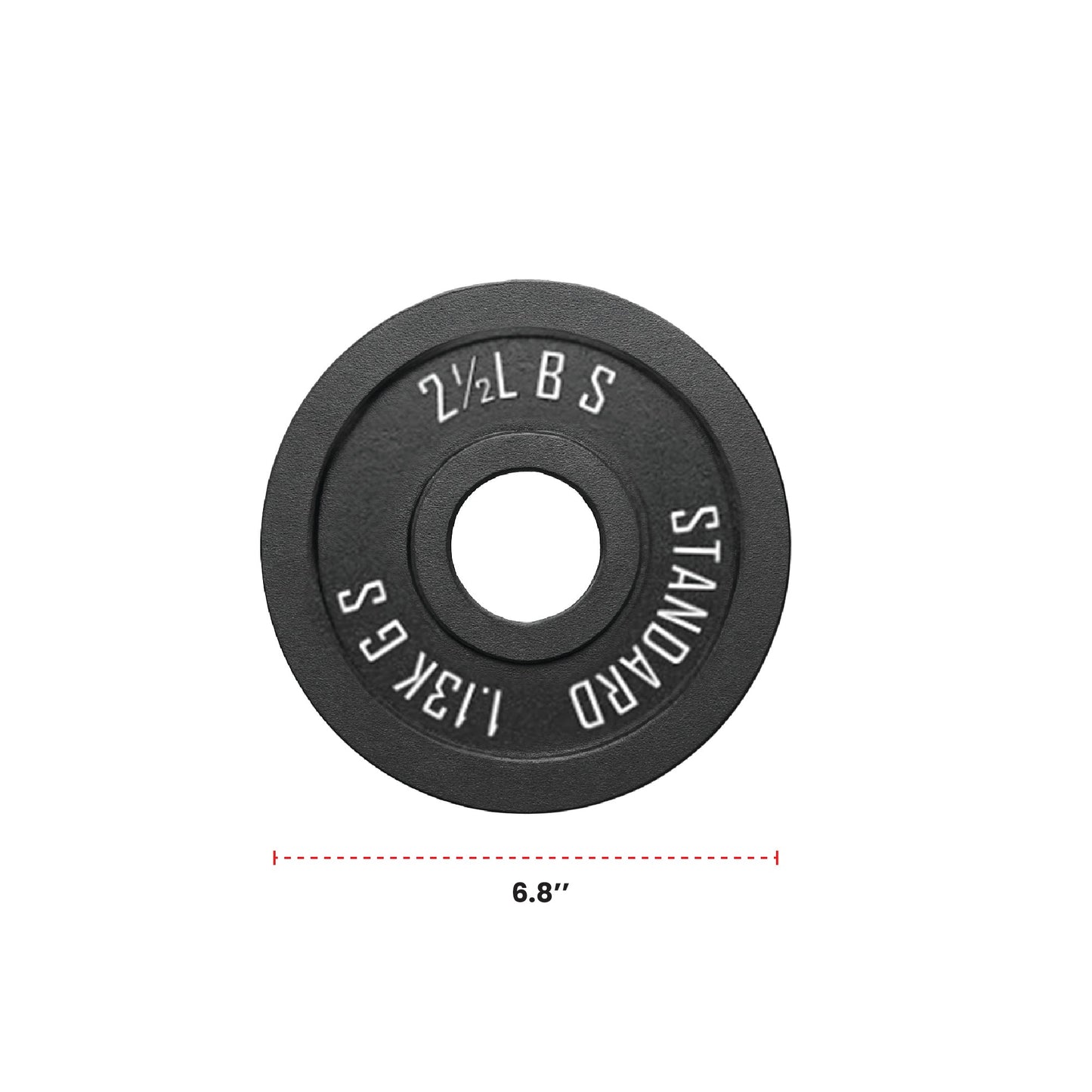 Cast Iron Weight Plates - Standard, Olympic in LBs, KGs - Jack Righteous