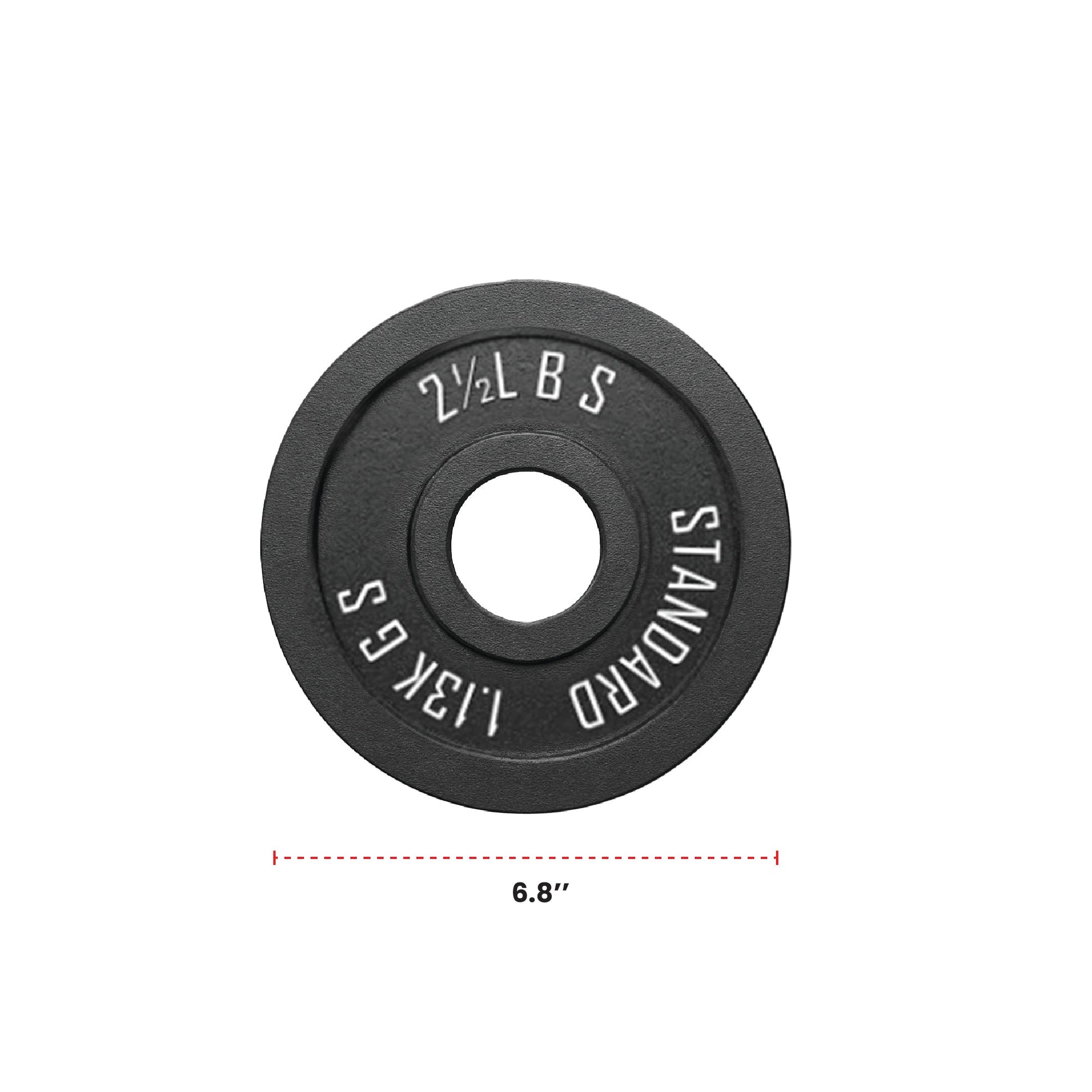 Cast Iron Weight Plates - Standard, Olympic in LBs, KGs - Jack Righteous