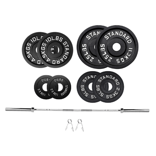 Cast Iron Weight Plates - Standard, Olympic in LBs, KGs - Jack Righteous