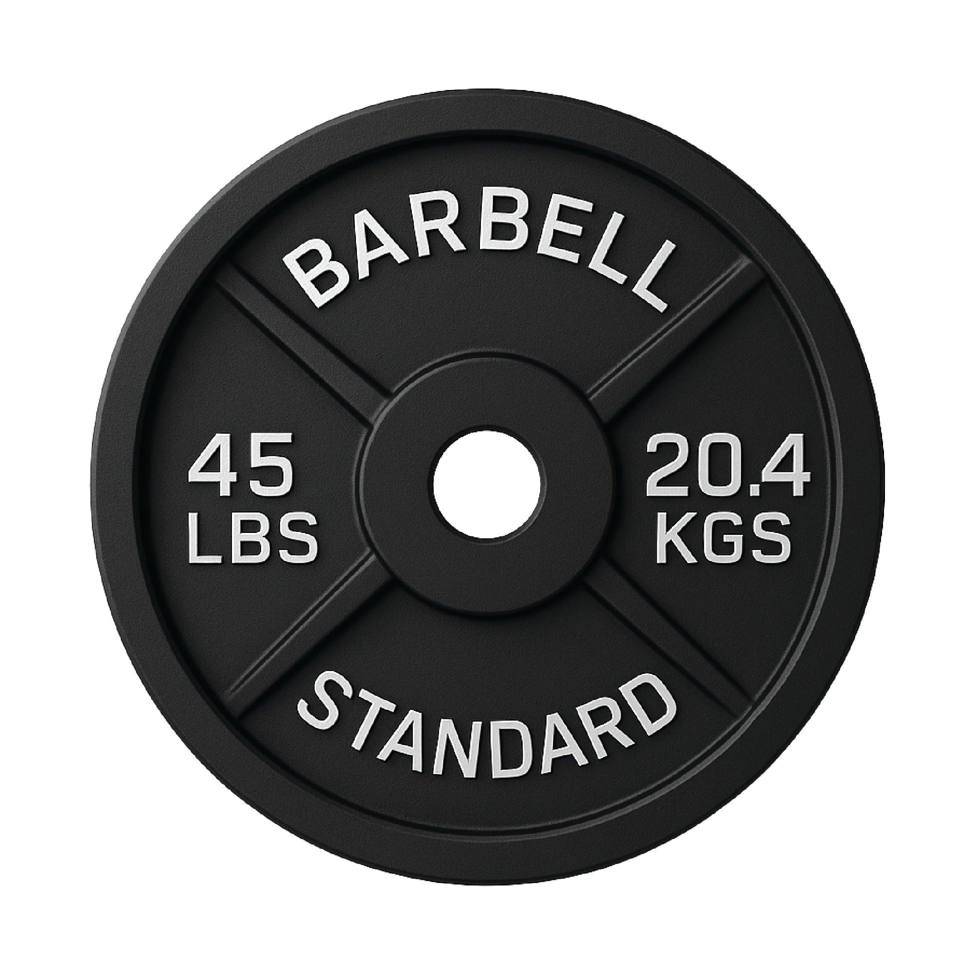 Cast Iron Weight Plates - Standard, Olympic in LBs, KGs - Jack Righteous