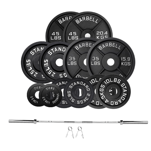 Cast Iron Weight Plates - Standard, Olympic in LBs, KGs - Jack Righteous
