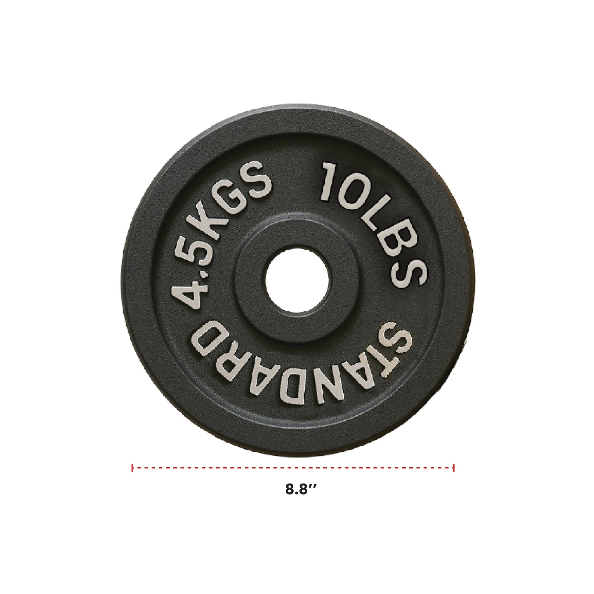 Cast Iron Weight Plates - Standard, Olympic in LBs, KGs - Jack Righteous