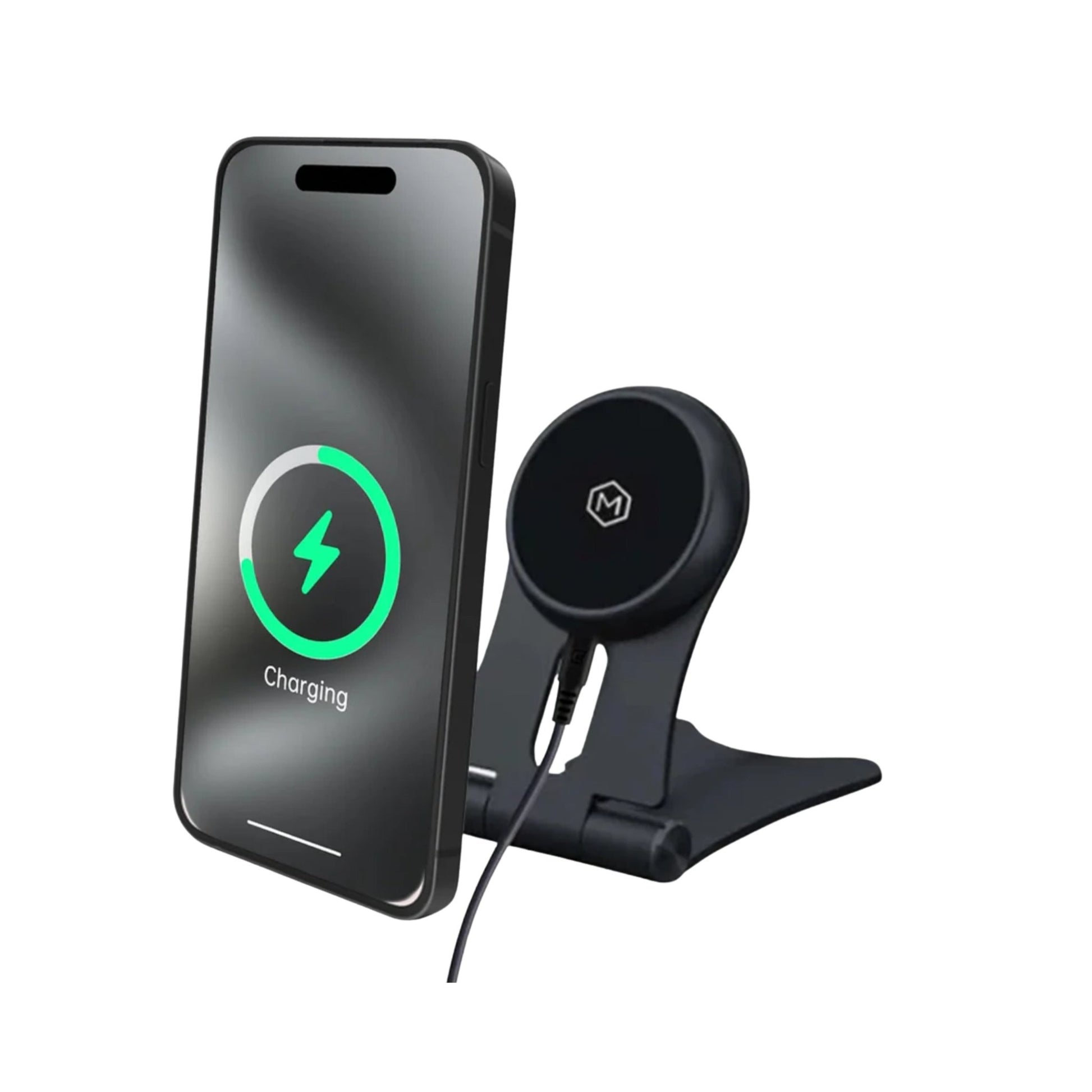 Chargeur magnétique sans - fil MightyMount MagSafe de 15W - Jack Righteous