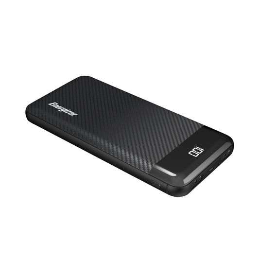 Chargeur portable USB - A/USB - C de 10 000 mA h d'Energizer - Noir (UE10068) - Jack Righteous