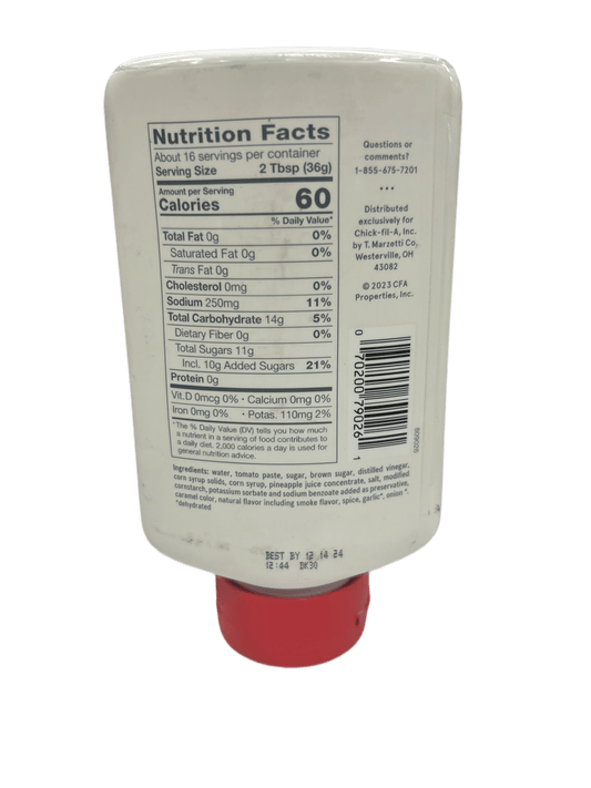 Chick-Fil-A Barbeque Sauce 16OZ