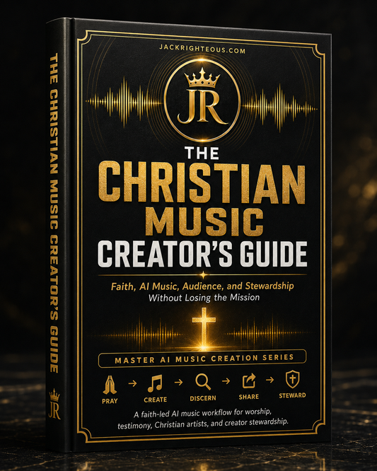 The Christian Music Creator's Guide for AI music, faith, stewardship and responsible creative decisions