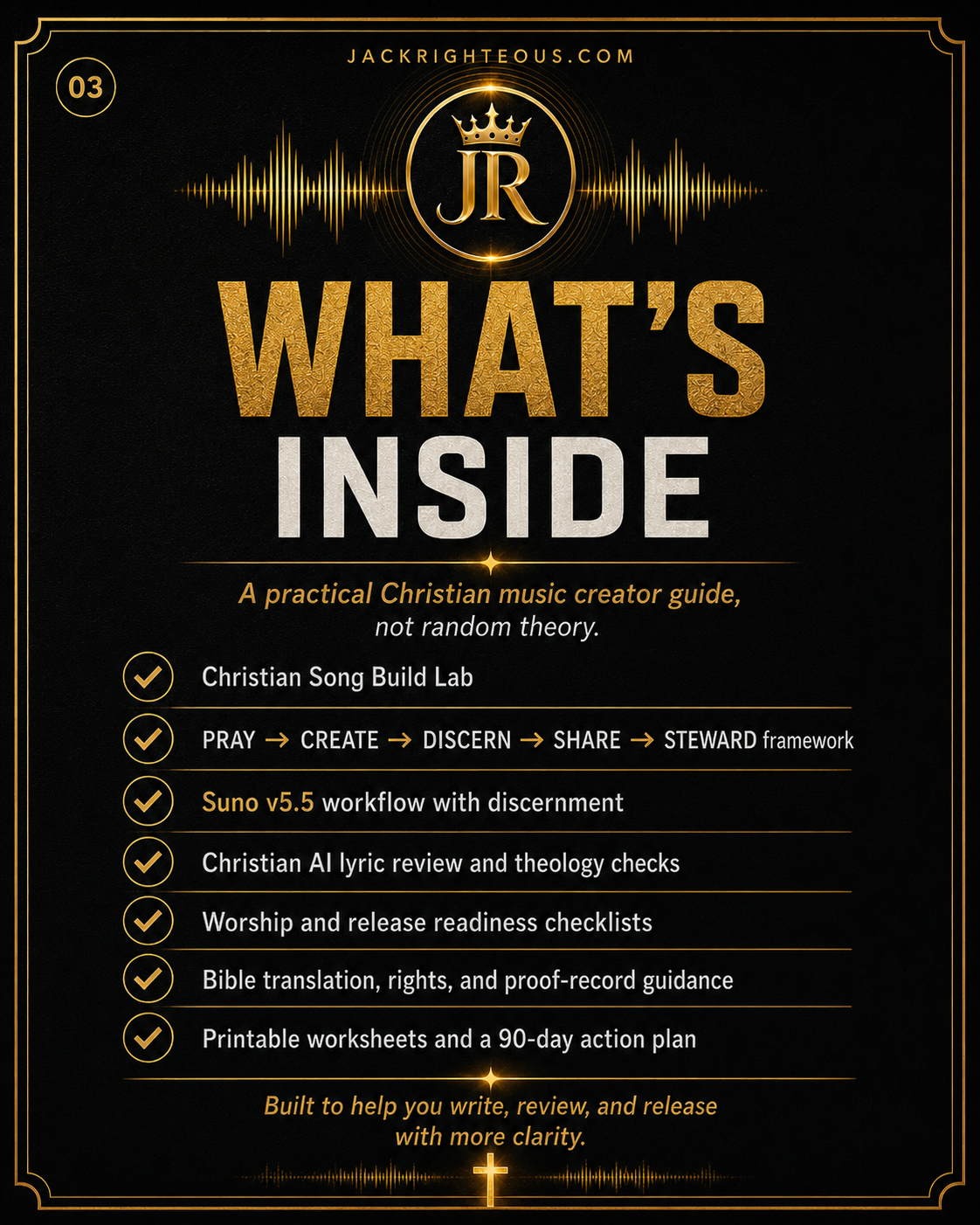Christian music creator guide for integrating faith, stewardship and AI-assisted music creation