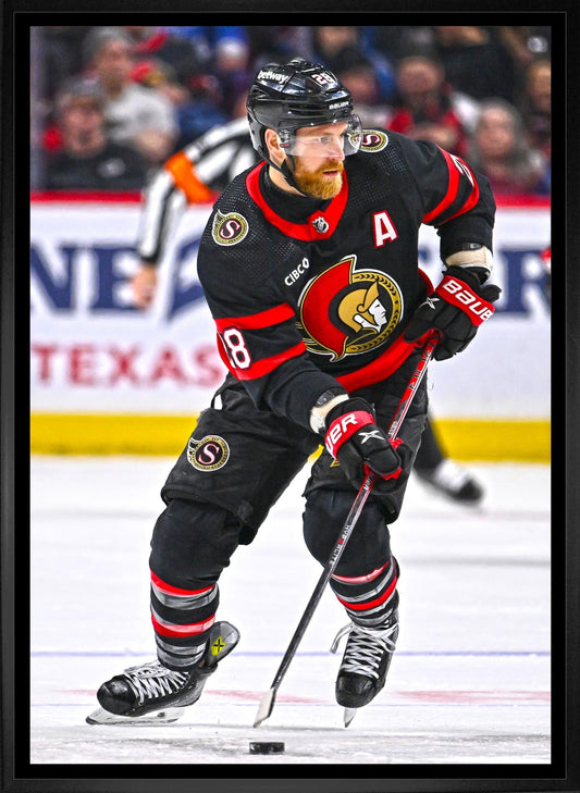 Claude Giroux 20x29 Framed Canvas Ottawa Senators - Jack Righteous