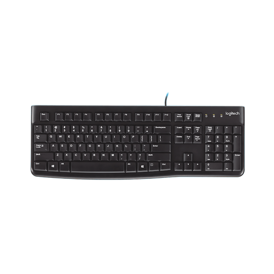 Clavier filaire Logitech pour Windows, Noir (K120) - Jack Righteous