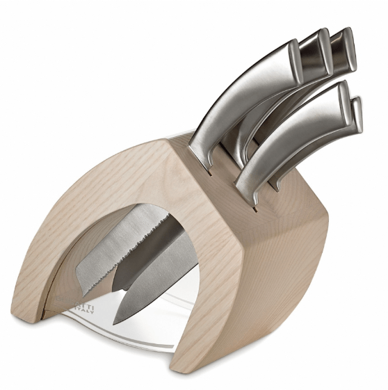 Coffret de 5 couteaux avec support Bugatti Virgola - Jack Righteous