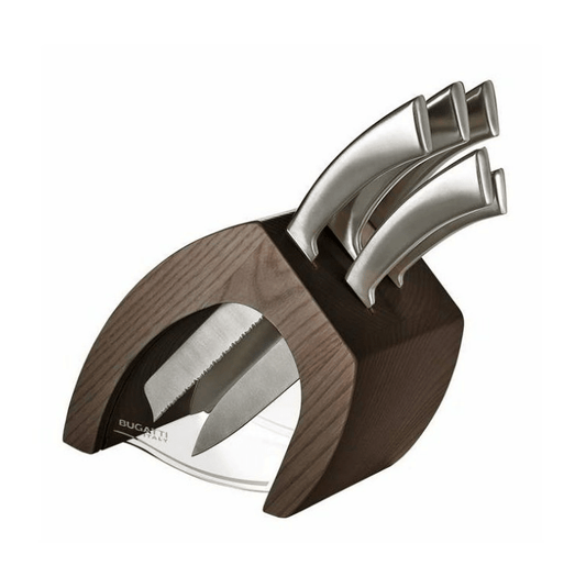 Coffret de 5 couteaux avec support Bugatti Virgola - Jack Righteous