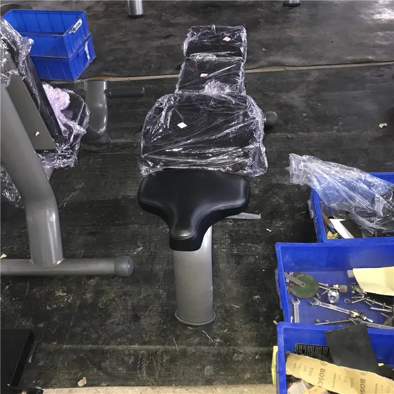 Commercial Gym Flat Bench (Matte Black) - Jack Righteous