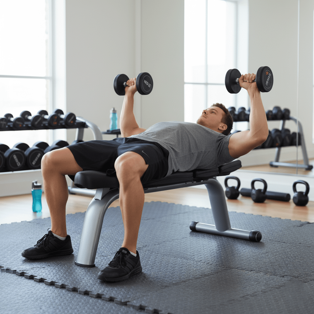 Commercial Gym Flat Bench (Matte Black) - Jack Righteous