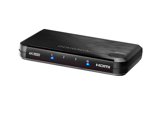 Commutateur HDMI 4K à 3 ports d'Insignia - Noir - Jack Righteous