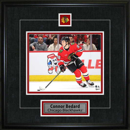 Connor Bedard Framed Pin & Plate Chicago Blackhawks - Jack Righteous