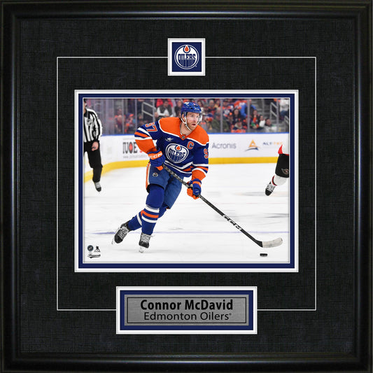 Connor McDavid Framed Pin & Plate Edmonton Oilers - Jack Righteous