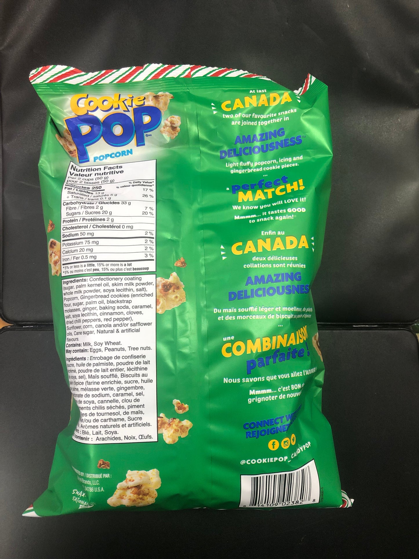 Cookie Pop Popcorn Iced Gingerbread 149G