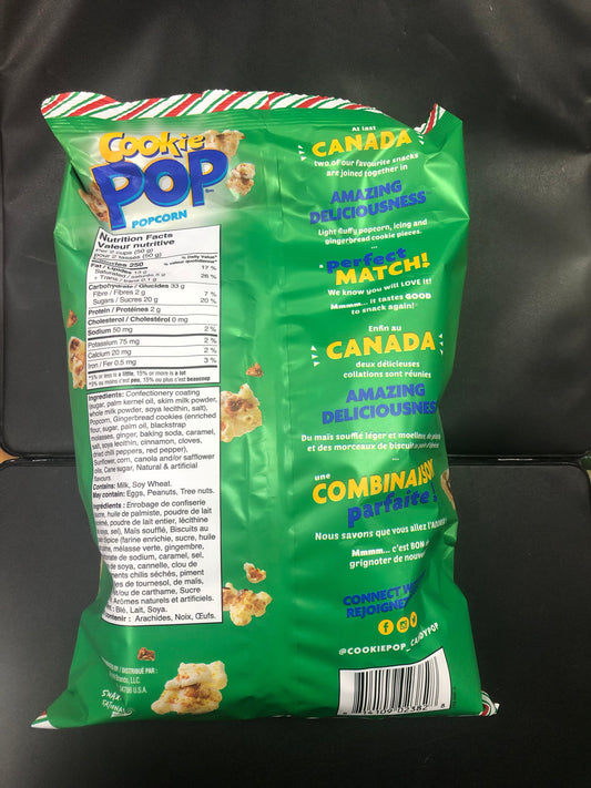 Cookie Pop Popcorn Iced Gingerbread 149G
