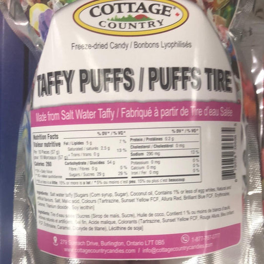 Cottage Country Freeze Dried Taffy Puffs