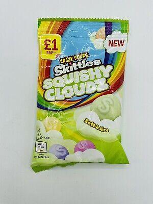 Crazy Sours Skittles Squishy Cloudz - 70G