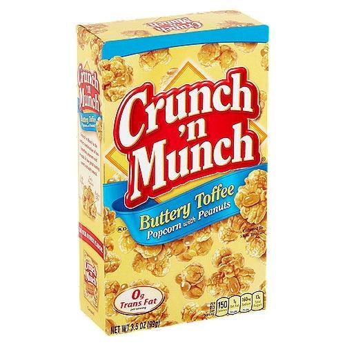 Crunch 'N Munch Buttery Toffee Popcorn With Peanuts