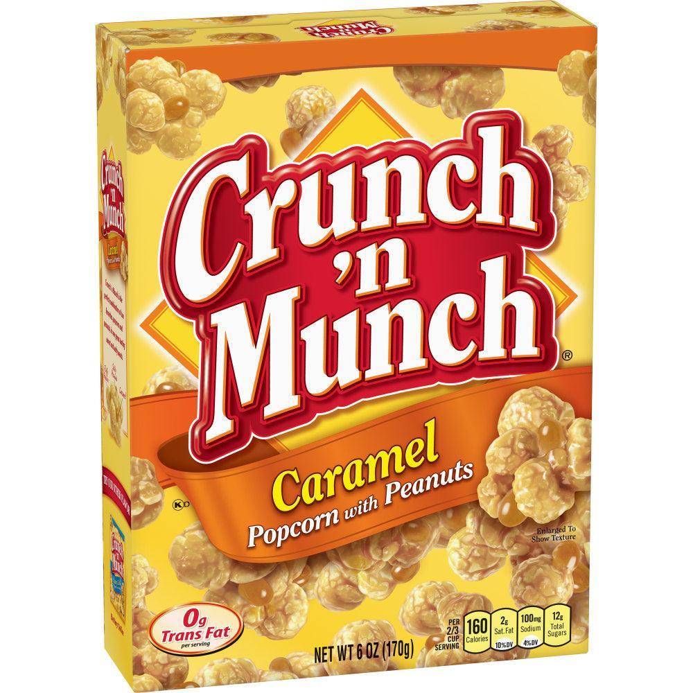 Crunch 'N Munch Caramel Popcorn With Peanuts