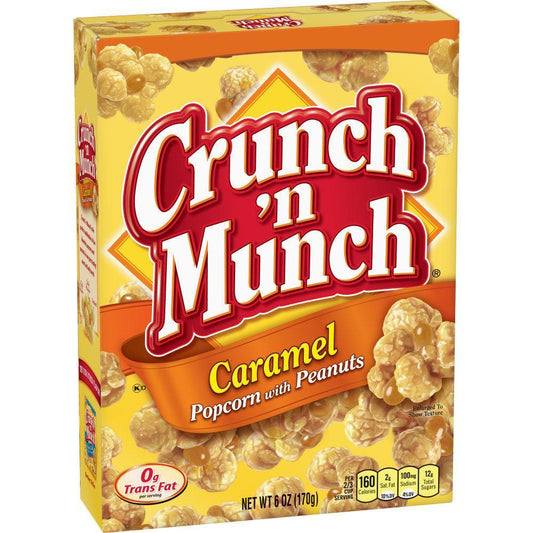 Crunch 'N Munch Caramel Popcorn With Peanuts