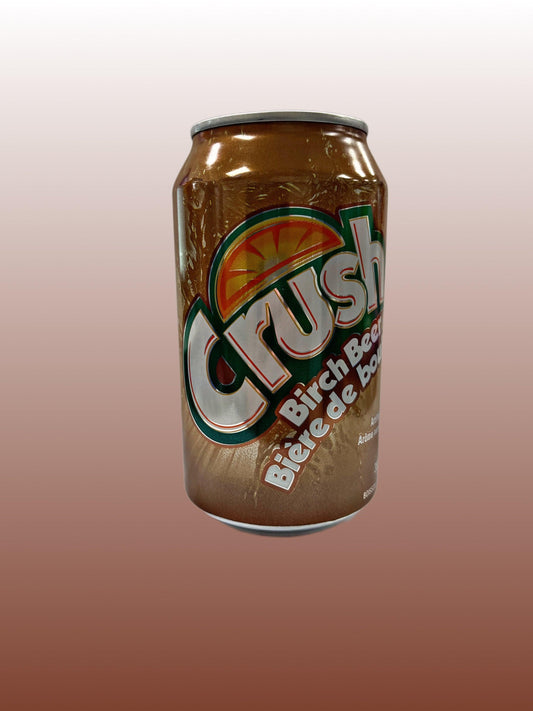Crush Birch Beer Soda Can 355ML U.S.A Edition
